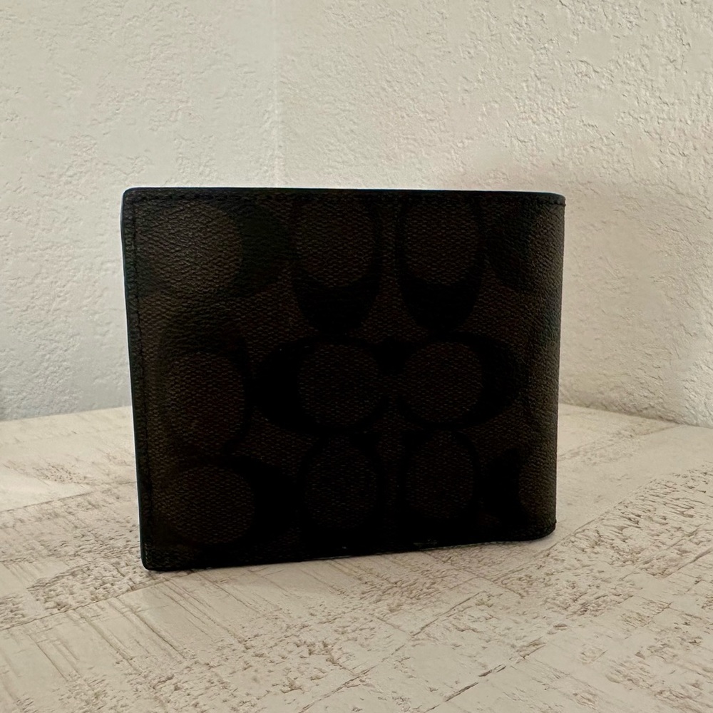 Coach 3 In 1 Wallet In Blocked Signature Canvas - Picture 8 of 9